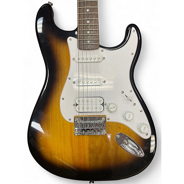 Used Squier Bullet Stratocaster 2 Color Sunburst Solid Body Electric Guitar