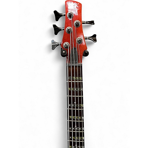 Used Ibanez SR305 5 String root beer Electric Bass Guitar