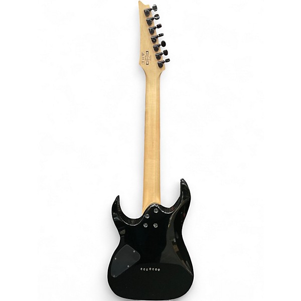 Used Ibanez RG7421 RG Series Black Solid Body Electric Guitar