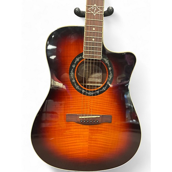 Used Fender T Bucket 300CE 2 Color Sunburst Acoustic Electric Guitar