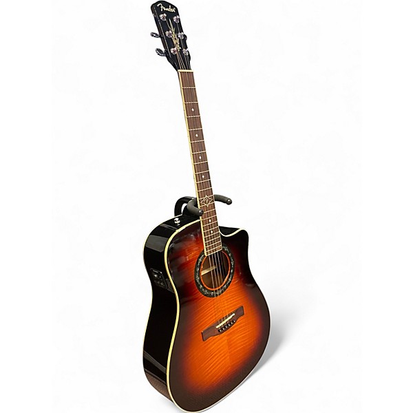 Used Fender T Bucket 300CE 2 Color Sunburst Acoustic Electric Guitar