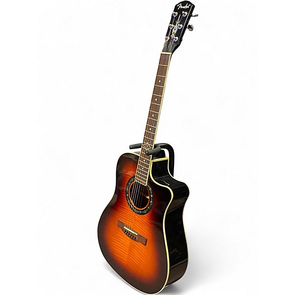 Used Fender T Bucket 300CE 2 Color Sunburst Acoustic Electric Guitar