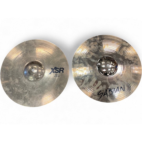 Used SABIAN 14in XSR Series Hats Cymbal