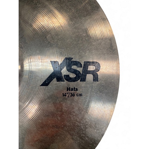 Used SABIAN 14in XSR Series Hats Cymbal