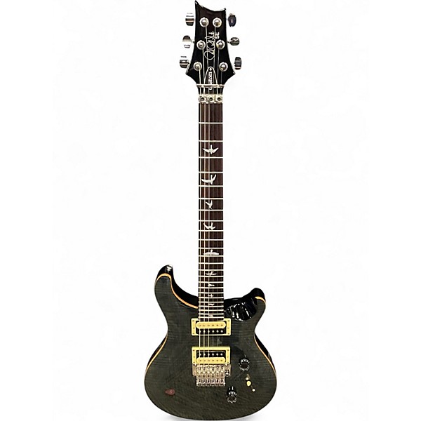 Used PRS SE Custom 24 Trans Charcoal Solid Body Electric Guitar