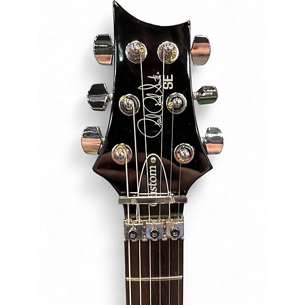 Used PRS SE Custom 24 Trans Charcoal Solid Body Electric Guitar