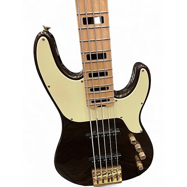Used Jackson Adam Blackstone "Gladys" Pro Series Signature Concert  Brown Electric Bass Guitar