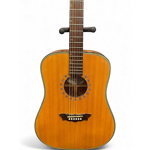 Used Washburn D46S Natural Acoustic Guitar