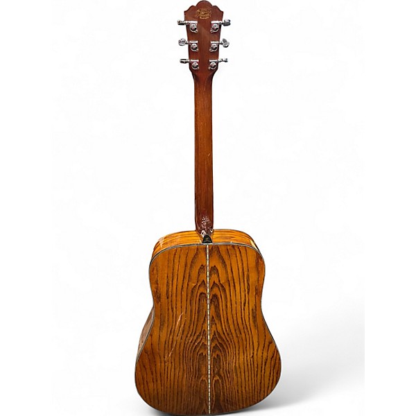 Used Washburn D46S Natural Acoustic Guitar