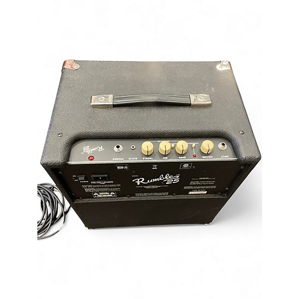 Used Fender Rumble 25 25W 1x8 Bass Combo Amp