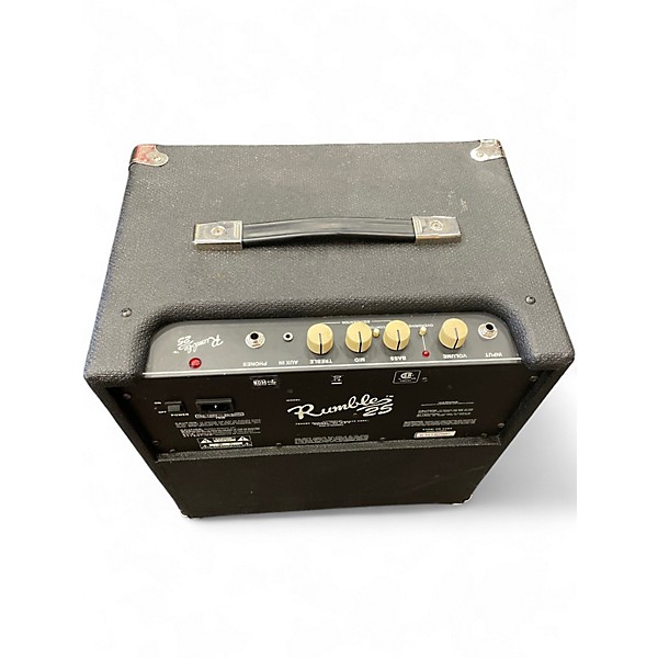 Used Fender Rumble 25 25W 1x8 Bass Combo Amp