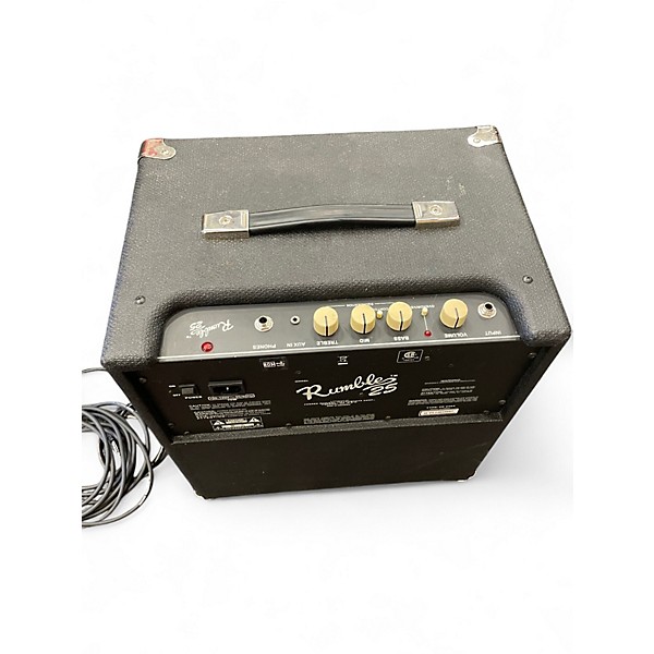 Used Fender Rumble 25 25W 1x8 Bass Combo Amp