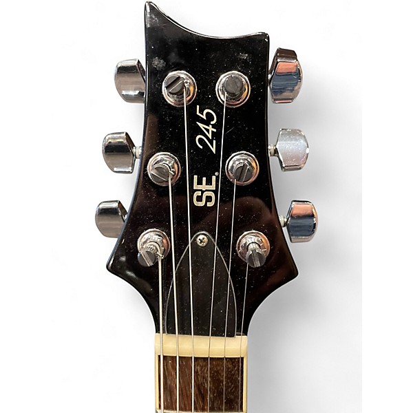Used PRS 245 SE Black Solid Body Electric Guitar