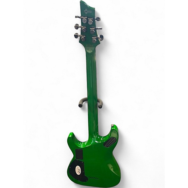 Used Schecter Guitar Research KENNY HICKEY SINGATURE C-1 EX Green Solid Body Electric Guitar