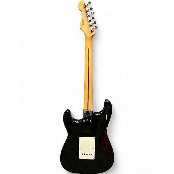 Used Squire BULLET STRAT BLACK Solid Body Electric Guitar
