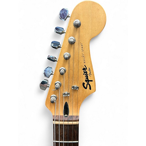 Used Squire BULLET STRAT BLACK Solid Body Electric Guitar