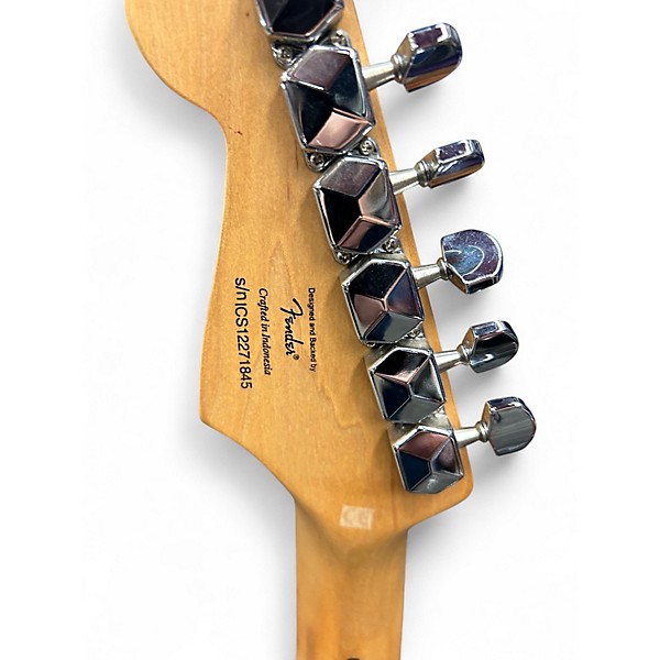 Used Squire BULLET STRAT BLACK Solid Body Electric Guitar