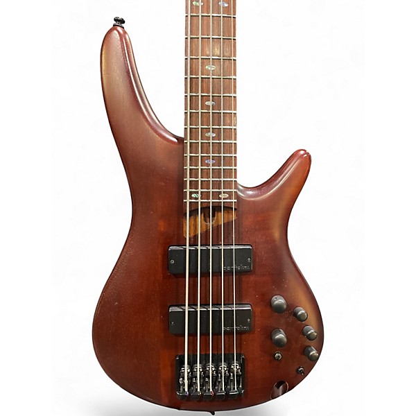 Used Ibanez SR505E Walnut Electric Bass Guitar