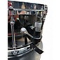 Used SJC Drums 14in Nickel Over Brass Snare Nickel Drum