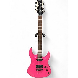 Used Mitchell MD200 Pink Solid Body Electric Guitar