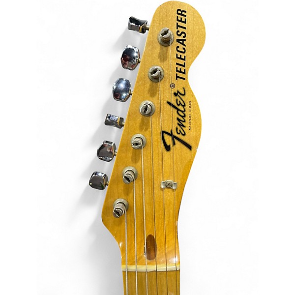 Vintage 1971 Fender 1971 FENDER TELECASTER WITH GIBSON HUMBUCKER YELLOW BLONDE FINISH Solid Body Electric Guitar