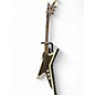 Used Dean Razorback V 255 Black and Silver Solid Body Electric Guitar
