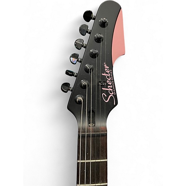 Used Schecter Guitar Research Machine Gun Kelly PT Satin Black Solid Body Electric Guitar