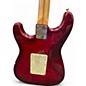 Vintage 1997 Fender American Ultra Stratocaster HSS Metallic Candy Red Burst Solid Body Electric Guitar
