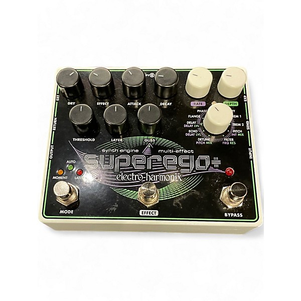 Used Electro-Harmonix SUPER EGO + Effect Pedal