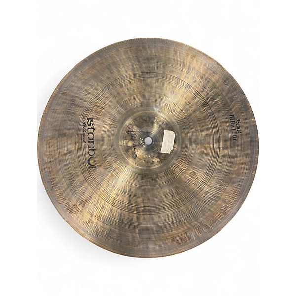 Used Istanbul Mehmet 14in Tony Williams Tribute Cymbals Cymbal