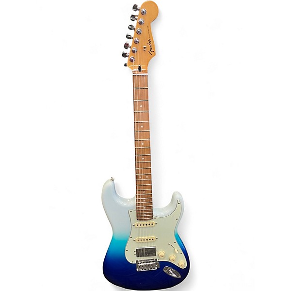 Used Fender Player Plus Stratocaster pf blue Solid Body Electric Guitar