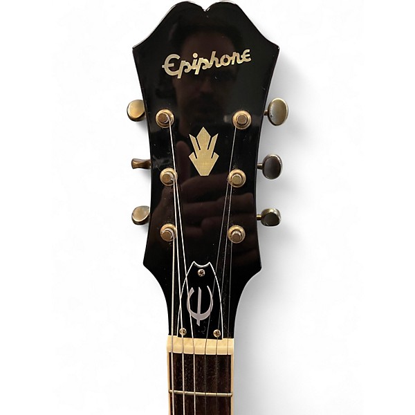 Used Epiphone Riviera P93 Wine Red Hollow Body Electric Guitar