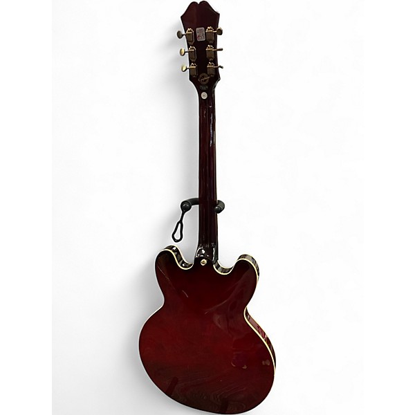 Used Epiphone Riviera P93 Wine Red Hollow Body Electric Guitar