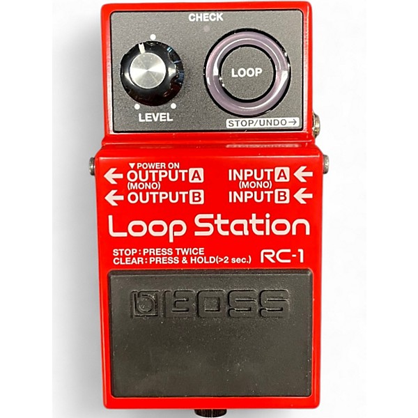 Used BOSS RC1 Loop Station Pedal