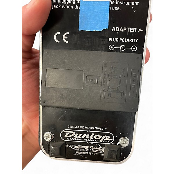 Used Dunlop 95Q Cry Baby Wah Effect Pedal