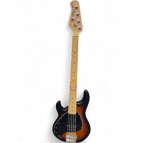 Used Sterling by Music Man Ray35 Left Handed 2 Color Sunburst Electric Bass Guitar