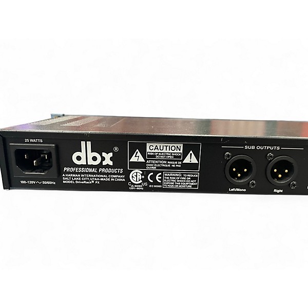 Used dbx Driverack PX Signal Processor
