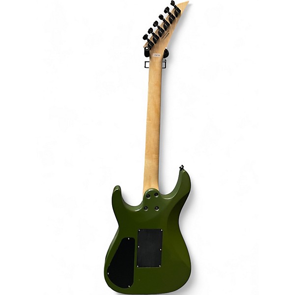 Used Jackson dinkY DK2XR HH ARMY GREEN Solid Body Electric Guitar