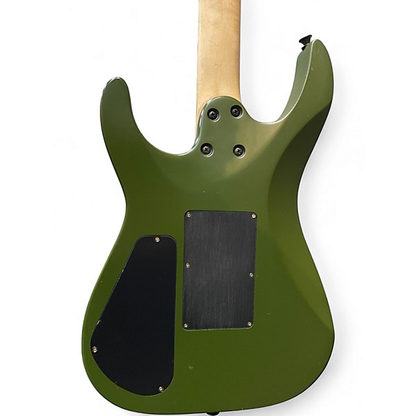 Used Jackson dinkY DK2XR HH ARMY GREEN Solid Body Electric Guitar