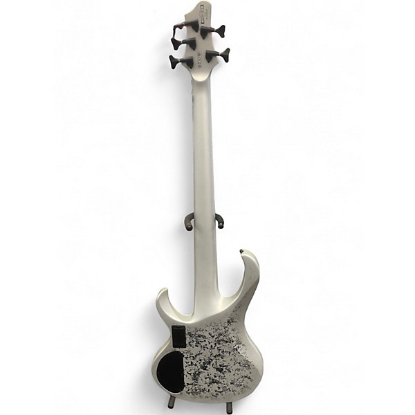 Used Ibanez BTB25TH5 Silver Electric Bass Guitar