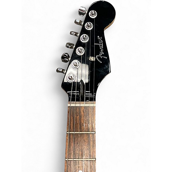 Used Fender Rockford Fosgate Stratocaster Black Solid Body Electric Guitar