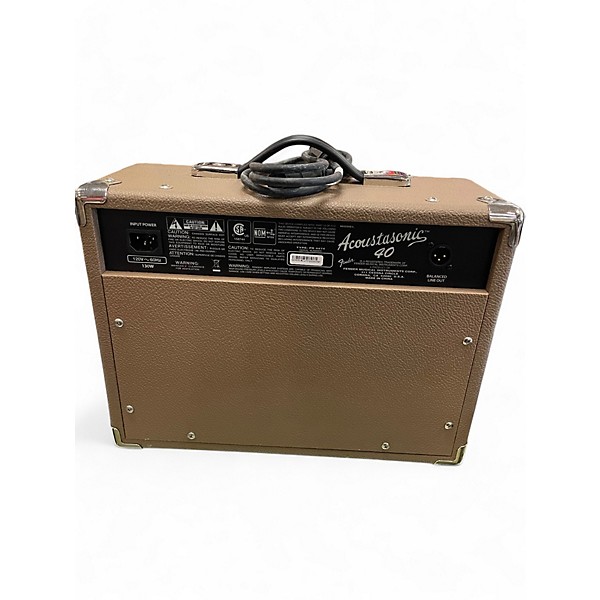 Used Fender ACOUSTASONIC 40 Acoustic Guitar Combo Amp