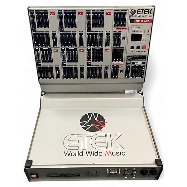 Used Etek NOTEMIX MA 400 Powered Mixer