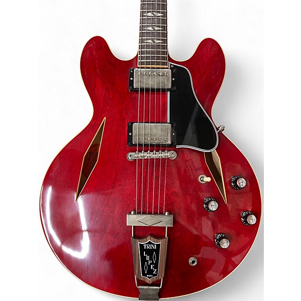 Used Gibson trini lopez '64 custom shop reissue Cherry Hollow Body Electric Guitar