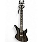 Used Schecter Guitar Research custom s Black and White Solid Body Electric Guitar thumbnail