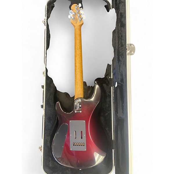 Used Ernie Ball Music Man JP6 John Petrucci Signature Crimson Red Burst Solid Body Electric Guitar