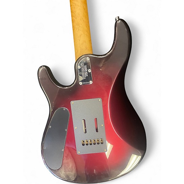 Used Ernie Ball Music Man JP6 John Petrucci Signature Crimson Red Burst Solid Body Electric Guitar