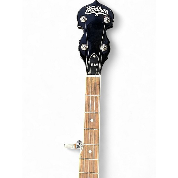 Used Washburn B14 5 String Natural Banjo