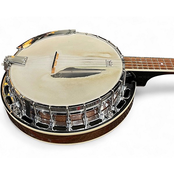 Used Washburn B14 5 String Natural Banjo