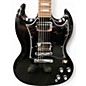 Used Gibson SG Standard Black Solid Body Electric Guitar